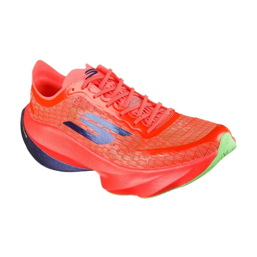 NEW Skechers Running size 11.5 Mens Aero Tempo Coral Red shoes